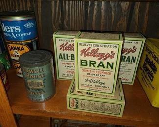 Vintage Kellogg's Bran Box