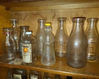 Antique Milk Bottles