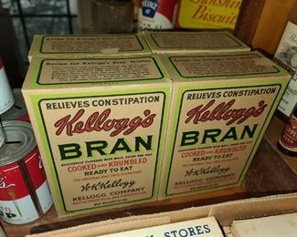 Vintage Kellogg's Bran Box