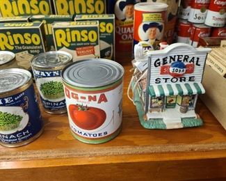 General Store Light-Up Ceramic House