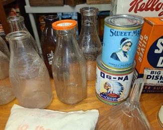 Antique Milk Bottles