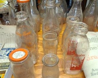 Antique Milk Bottles