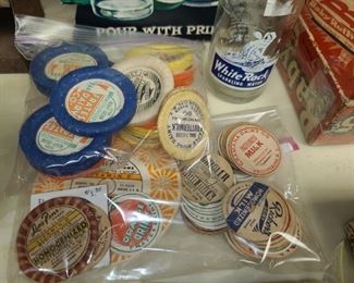 Vintage Milk Bottle Caps