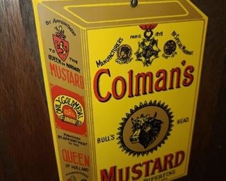 Colman's Mustard Porcelain Sign