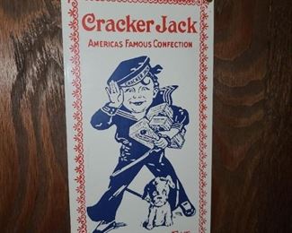 Cracker Jack Porcelain Sign