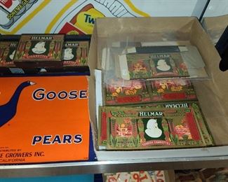 Vintage Advertising Labels