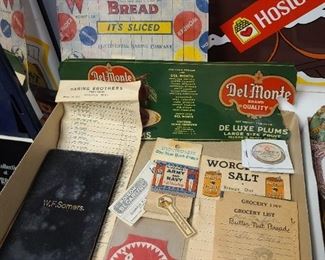 Vintage Grocery Store Advertisements