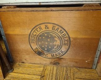 Antique Procter & Gamble's Wooden Crate