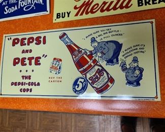 Pepsi Tin Sign