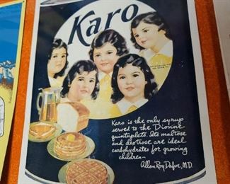 Karo Tin Sign