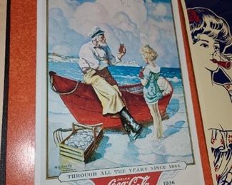 Coca-Cola tin Sign