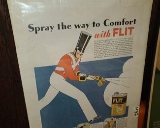 Vintage Flit Paper Advertisement