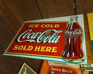 Coca Cola Tin Sign