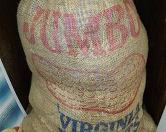 Vintage Jumbo Peanuts Bag