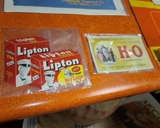 Vintage Lipton Tea Advertisements