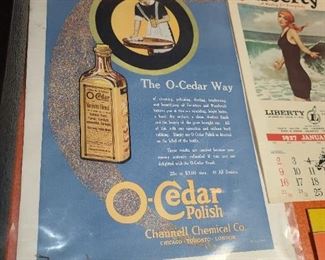 Vintage O-Cedar Paper Advertisement
