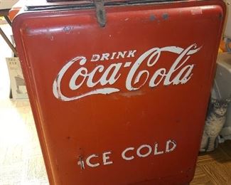 Antique Coca-Cola Cooler