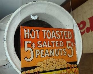 Vintage Hot Toasted Peanut Glass