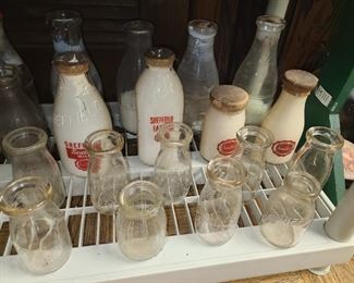Antique Milk Bottles