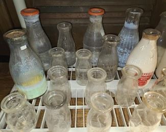Antique Milk Bottles