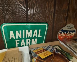 Animal Farm Sign