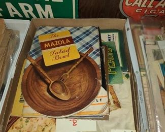 Vintage Recipe Books