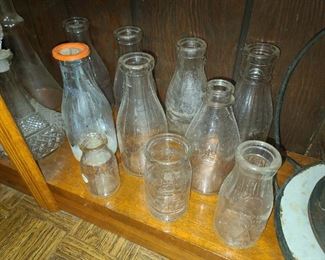 Antique Milk Bottles