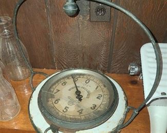 Antique Porcelain Scale