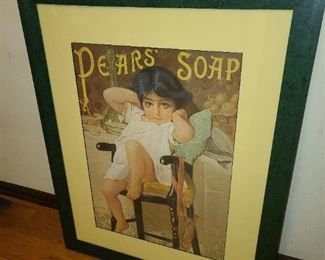 Pear's Soap Poster