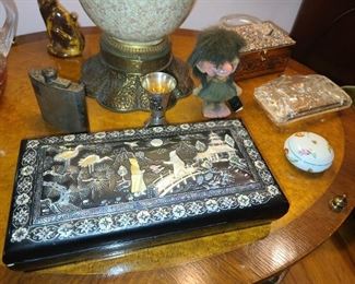 Inlaid Trinket Box