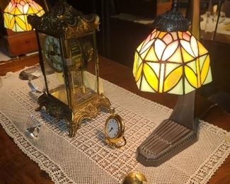 Stained Glass Piano Lamp