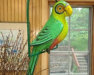 MASSIVE Hanging Parrot