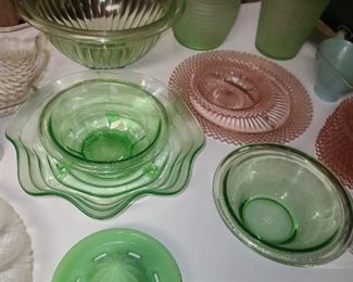 Pink & Green Depression