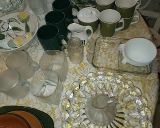 Assorted Kitchenware, Glassware, China, Etc.