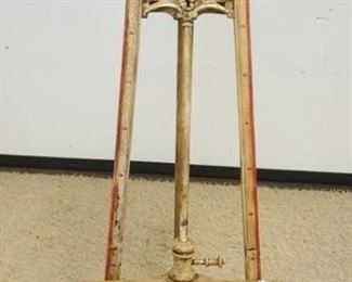 1211 EASLE W/DISTRESSED PAINT FINISH, APPROXIMATLEY 25 IN X 69 IN HIGH