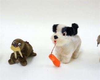 1252 LOT OF 4 VINTAGE WIND UP TOYS