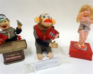 1256 LOT OF 3 NOVELITY BATTERY OPERATED TOYS