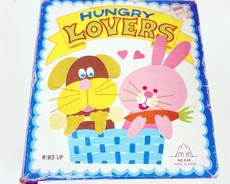 1269 VINTAGE WIND UP TOY, JAPAN, APPROXIMATELY 8 1/4 IN HIGH