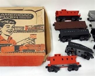 1273 LOT OF TRAINS, AMERICAN FLYER AND LIONEL