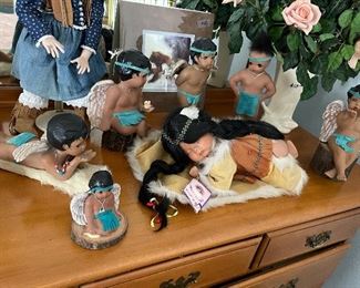 Native American dolls and figurines
