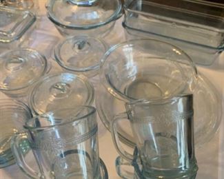 Vintage Fire King Philbe Sapphire Blue Ovenware