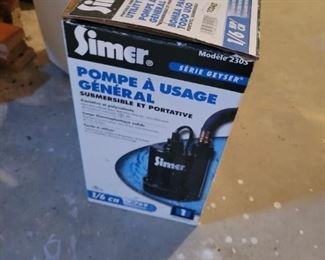 sump pump