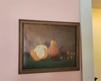 antique oil painting