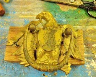 brass door knocker