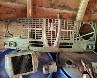 vintage Saab grill