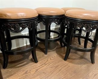 4 Frontgate barstools 