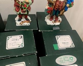 a nice collection of American Santa's Through The Decades