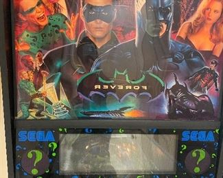 “Batman Forever” by Sega 1995 pinball machine (serial # 124419)