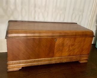 vintage cedar chest