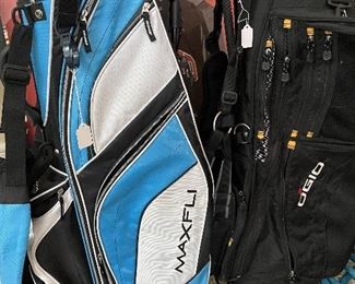 Maxfli (new) and Ogio golf bags